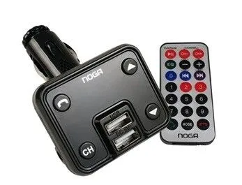 REPRODUCTOR MP3 PARA AUTO NOGA NG-25 TRANSMISION FM USB SD