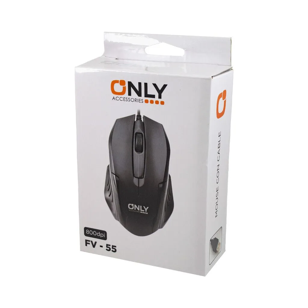 MOUSE CON CABLE MOD FV-55 - ONLY