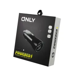 CARGADOR 12V POTENCIADO MOD 35 - ONLY -  POWERED - V8 - NEGRO