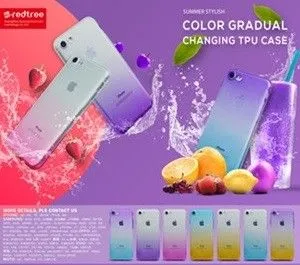 TPU COLOR GRADUAL IP 7