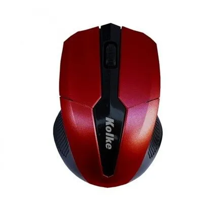MOUSE KEM-412 ROJO INALAMBRICO