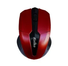 MOUSE KEM-412 ROJO INALAMBRICO