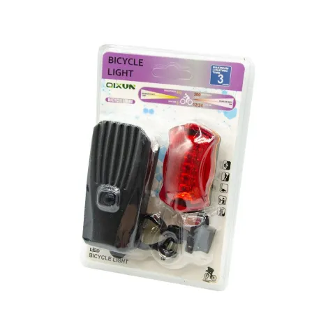 KIT LUZ PARA BICI DELANTERA Y TRASERA
