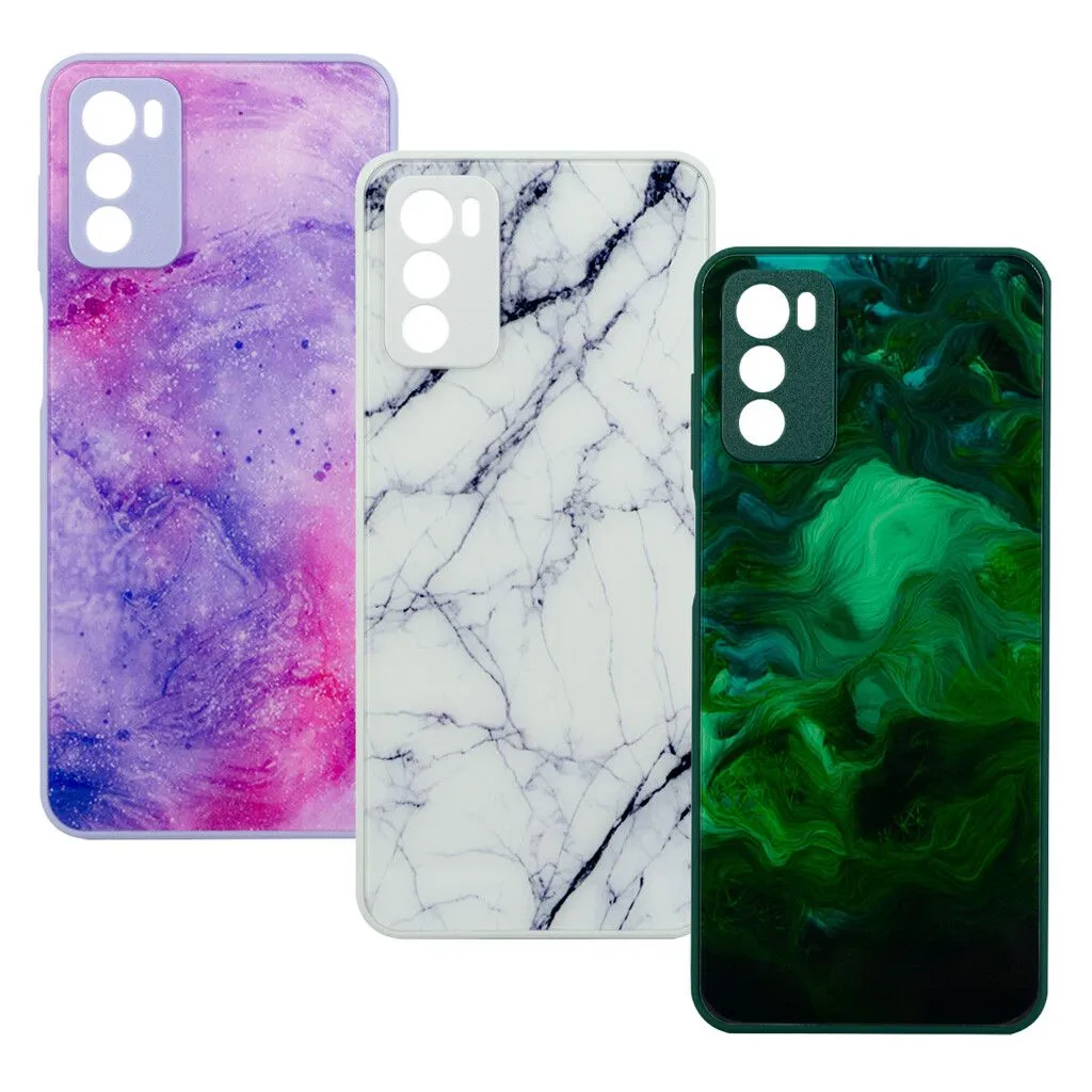 TPU MOD506 GLASS - MOT G42 - ONLY - MARMOL