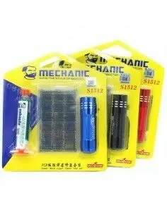 KIT REPARACION MECHANIC S1512 MASCARILLA UV/STENCIL/LAMPARA UV VR