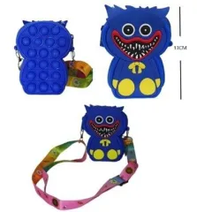 BANDOLERA HUGGY WUGGY POPIT - AZUL