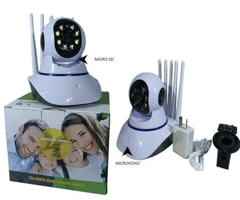 CAMARA 5 ANTENA Robótica Wifi IP ONVIF