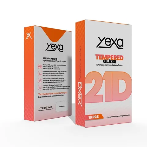 FILM GLASS 21D - COMUN - IPH 16 PRO MAX - YEXA