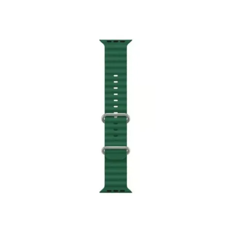 MALLA RELOJ MODS-754 SILICONA CORRUGADA 38 - ST - VERDE