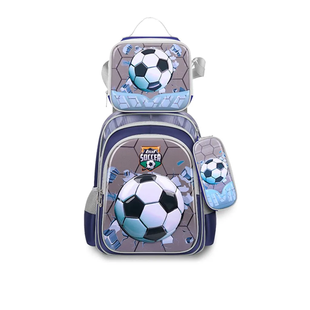 MOCHILA SET INFANTIL PELOTA MODS-1120 - ST - AZUL