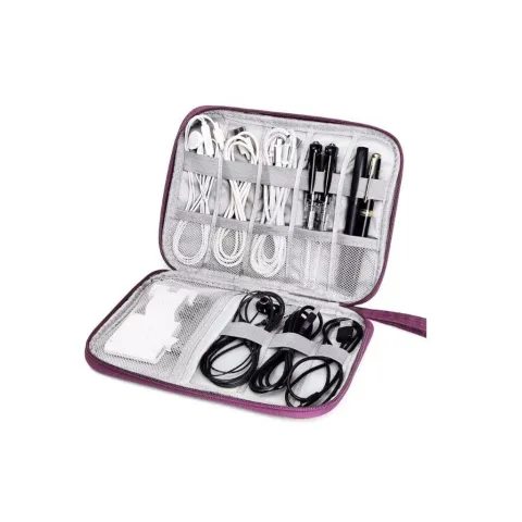 ORGANIZADOR DE CABLES GRANDE MODS-781 - ST - AZUL
