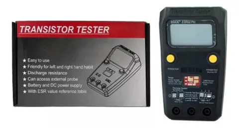 COMPROBADOR TRANSITORES DIGITAL BSIDE ESR02 Pro
