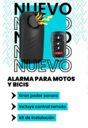 ALARMA PARA MOTO-BICI-SCOOTER ELECTRICO