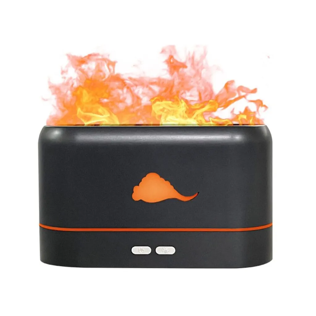 HUMIDIFICADOR FLAMA 260 ML MODV-000A - VARIOS - NEGRO
