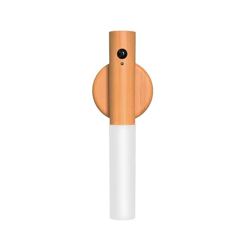 LAMPARA DE PARED ANTORCHA MAGNETICA MODV-001D - VARIOS - MADERA CLARO