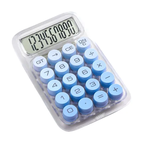 CALCULADORA COLORES CHICA MODV-001V - VARIOS - CELESTE