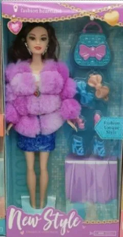MUÑECA FASHION NEW STYLE MARZ-008 - ZUMO - VIOLETA