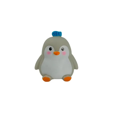 VELADOR INFANTIL VINIL  MODV-00AM - VARIOS - PINGÜINO