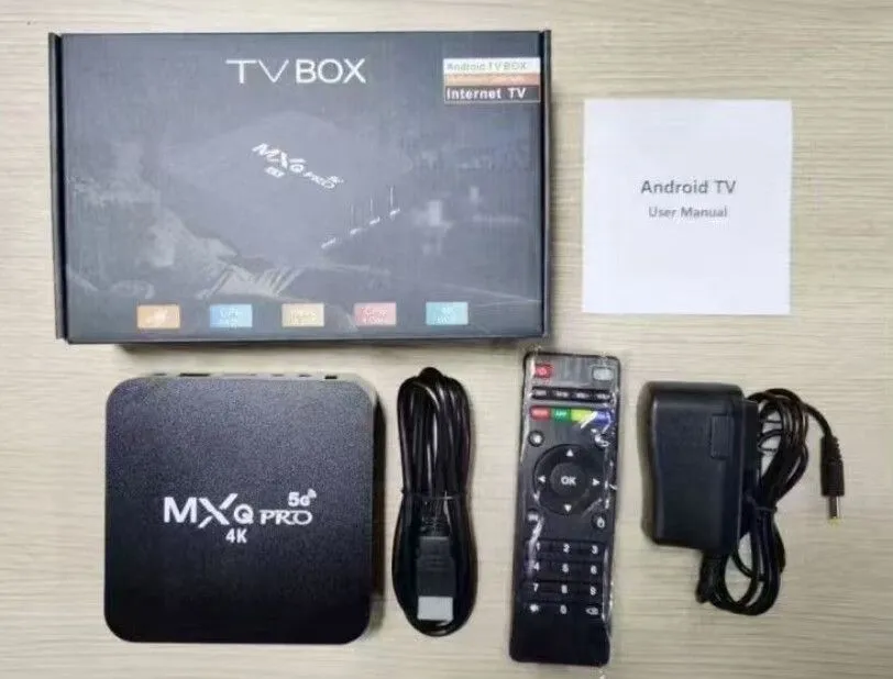 TV BOX MXQ PRO 4K MODM-00B7 - MIXOR - NEGRO