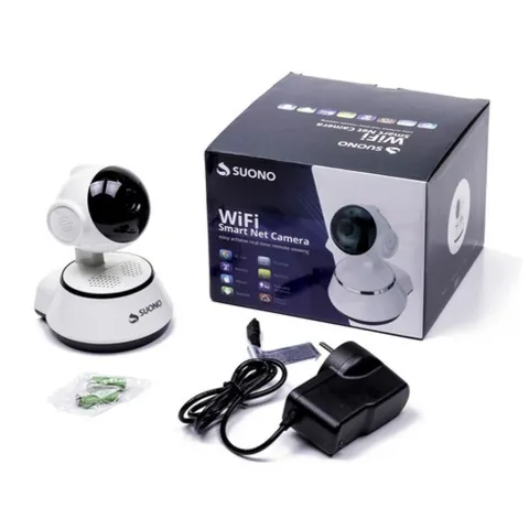 CAMARA DE SEGURIDAD IP WIFI 1,3 MP LENTE OJO DE PEZ PARA INTERIOR