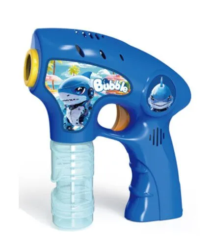 PISTOLA LANZA BURBUJAS ELECTRICA SARZ-009 - ZUMO - AZUL