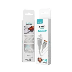 CABLE SYNC C PLUS TIPO USB-LIGHTNING MODX-00JE - XAEA - BLANCO