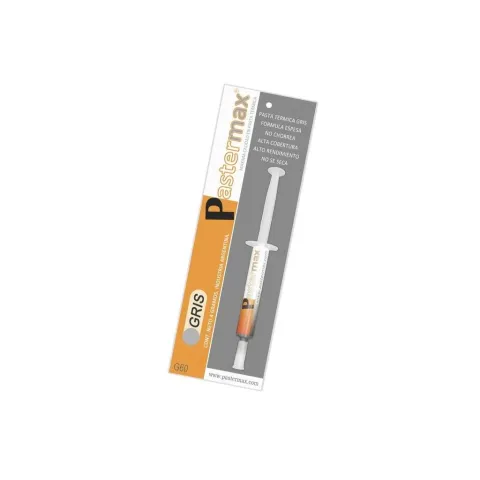 PASTA TERMICA -PASTERMAX- G60 JERINGA 4GR -GRIS