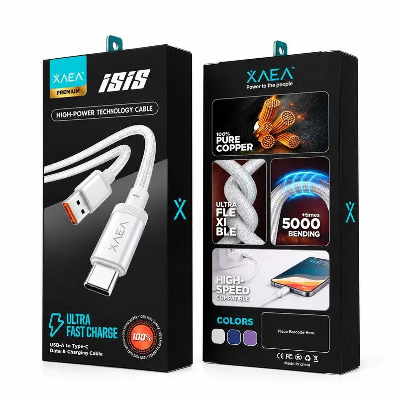 CABLE ISIS TIPO USB-C MODX-00IU - XAEA - BLANCO