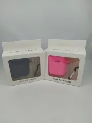 FUNDA SILICONA LISA PARA AIRPODS