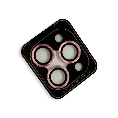 PROTECTOR DE CAMARA - MODO-004 METAL - IPH 11 PRO / 11 PRO MAX / 12 PRO - ONLY - ROSA