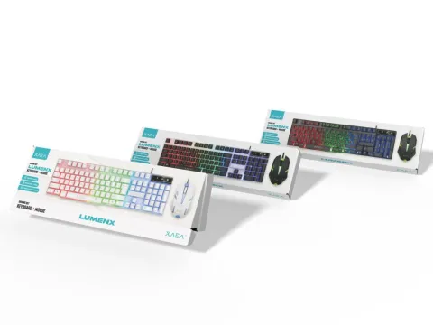 COMBO GAMER MODX-054 LUMENX - XAEA - BLANCO
