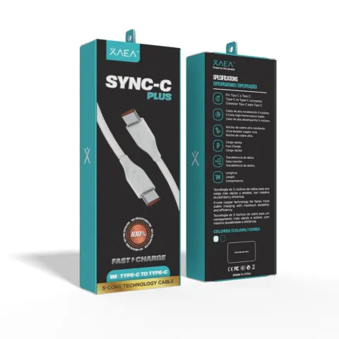 CABLE SYNC-C PLUS MODX-008S - XAEA - BLANCO