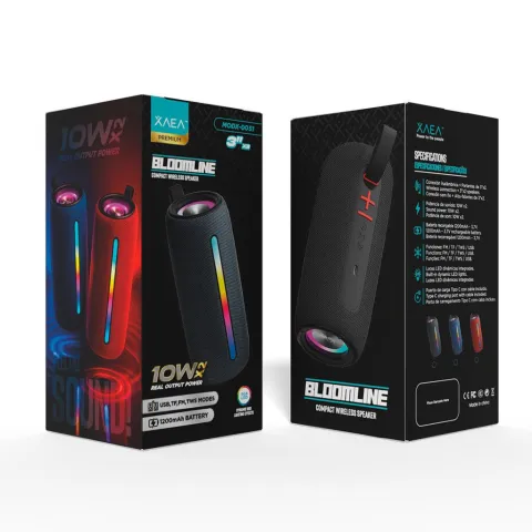 PARLANTE 3'' BLOOMLINE -  MODX-0051 - XAEA - AZUL