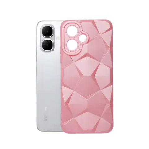 TPU MOD608 TEXTURA ROMBO - SAM A06 - YEXA - ROSA