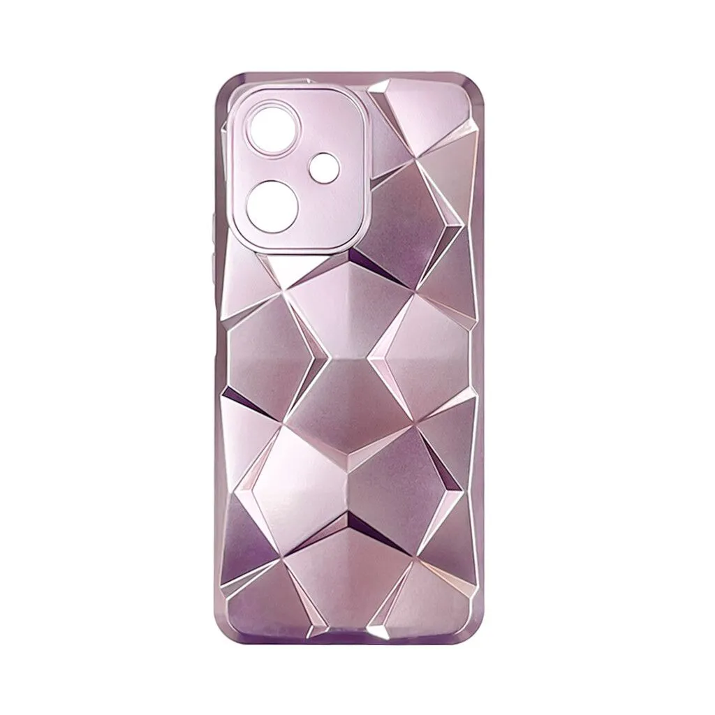 TPU MOD608 TEXTURA ROMBO - SAM A06 - YEXA - VIOLETA