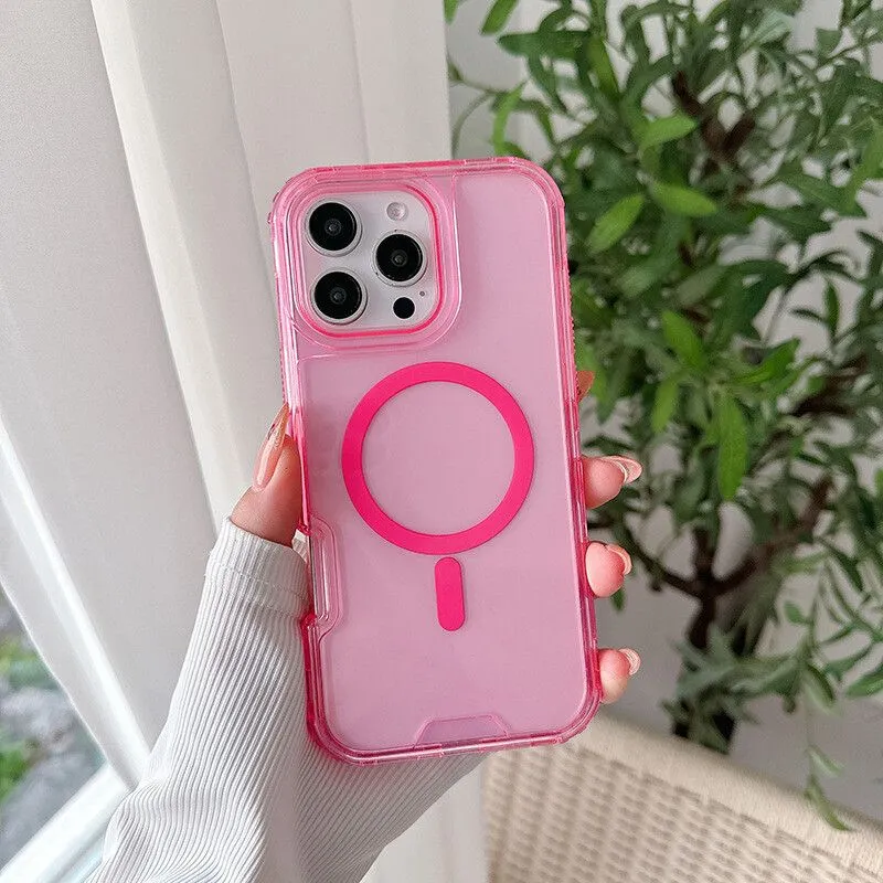 TPU MOD609 MAGSAFE URBAN PLAY - IPH 17 - XAEA - FUCSIA