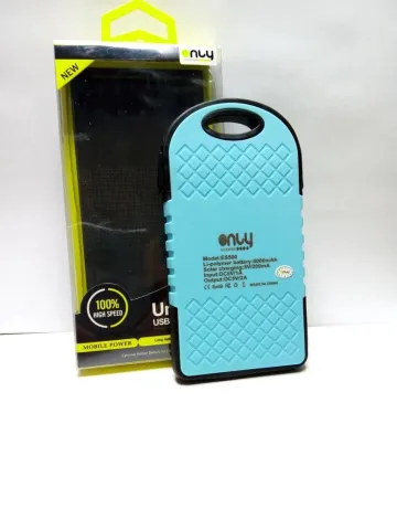POWER BANK MOD02 - SOLAR 6000 MAH - AZUL
