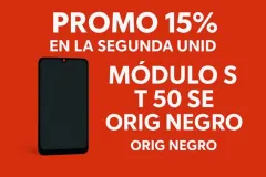 PROMO 15% EN LA SEGUNDA UNID MODULO T 50 SE - ORIG NEGRO