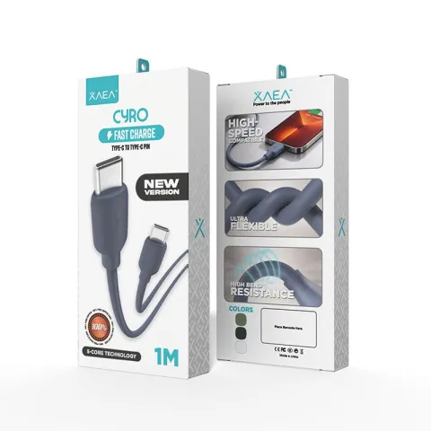 CABLE CYRO TIPO C-TIPO C MODX-00JB - XAEA - AZUL