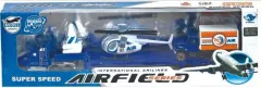 SET DE AUTOS AEROESPACIALES A TRACCIÓN DE ALUMINIO ESCALA 1:87 ATRZ-015- ZUMO - AZUL