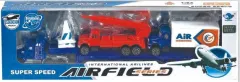 SET DE AUTOS AEROESPACIALES A TRACCIÓN DE ALUMINIO ESCALA 1:87 ATRZ-015- ZUMO - AZUL