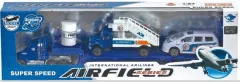 SET DE AUTOS AEROESPACIALES A TRACCIÓN DE ALUMINIO ESCALA 1:87 ATRZ-015- ZUMO - AZUL