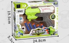 PISTOLA ESPACIAL MULTIDARDOS SARZ-006  - ZUMO - VERDE