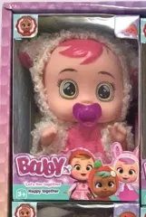 MINI BEBE LLORÓN CON DISFRAZ DE 11.25 CM MARZ-014 - ZUMO - BLANCO