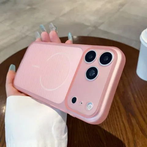 TPU MOD617 SOFT - IPH 16 PRO MAX -YEXA - ROSA