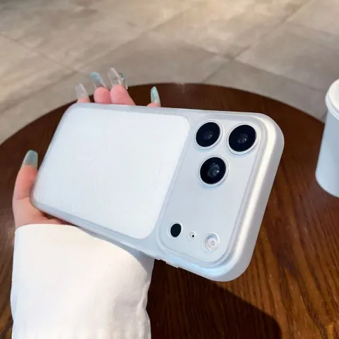TPU MOD617 SOFT - IPH 16 PRO MAX -YEXA - BLANCO