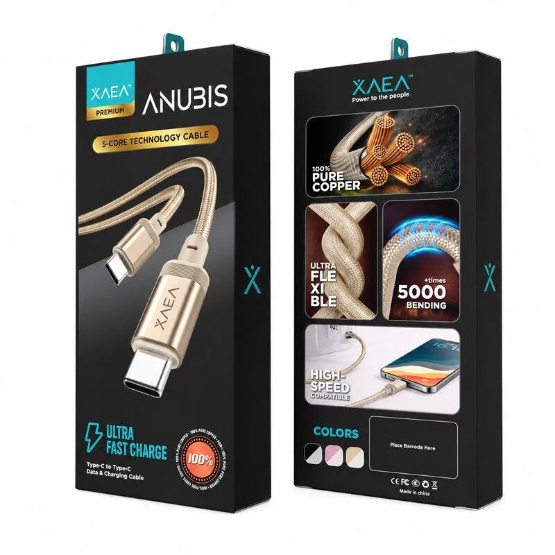 CABLE ANUBIS TIPO C-C MODX-00J1 - XAEA - CHAMPAGNE