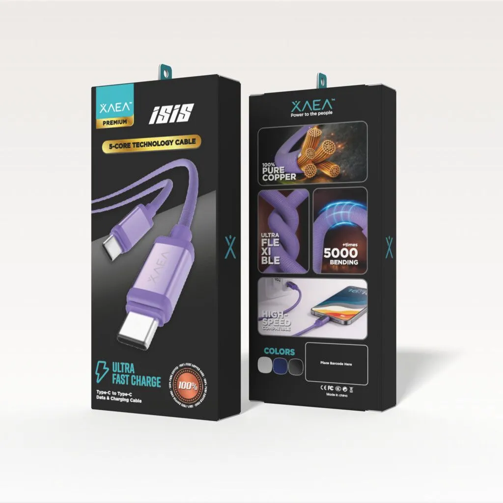 CABLE ISIS TIPO C-C MODX-00IV - XAEA - LILA