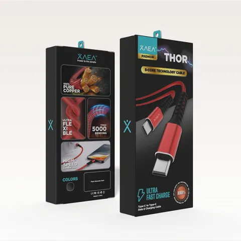 CABLE THOR TIPO C-TIPO C MODX-00MM - XAEA