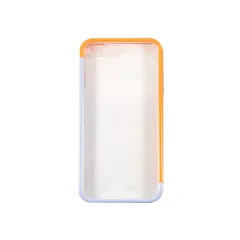 TPU MOD03 2 COL IP 13 PRO MAX - NARANJA  / CELESTE - XAEA